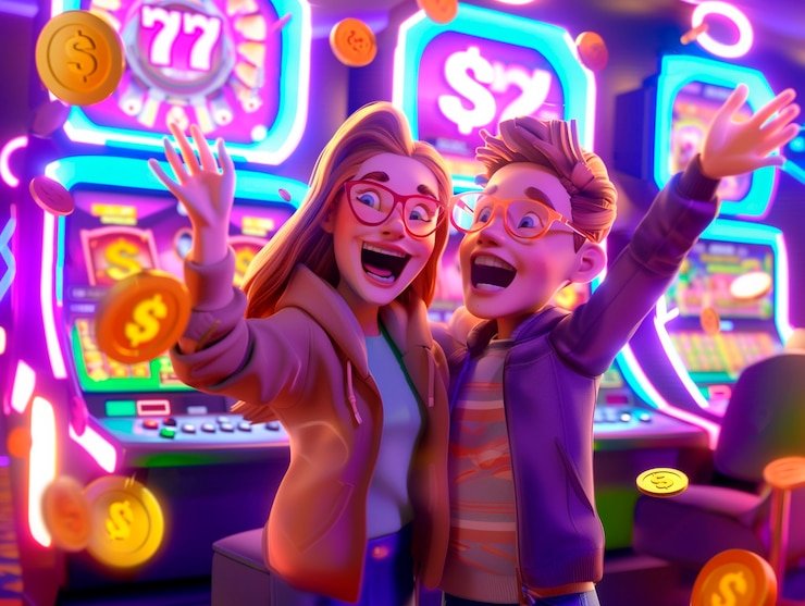 Galactic Gems free-spin bonus feature trigger